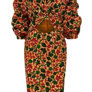 Nadine Midi Cut Out dress XXL - Used Once